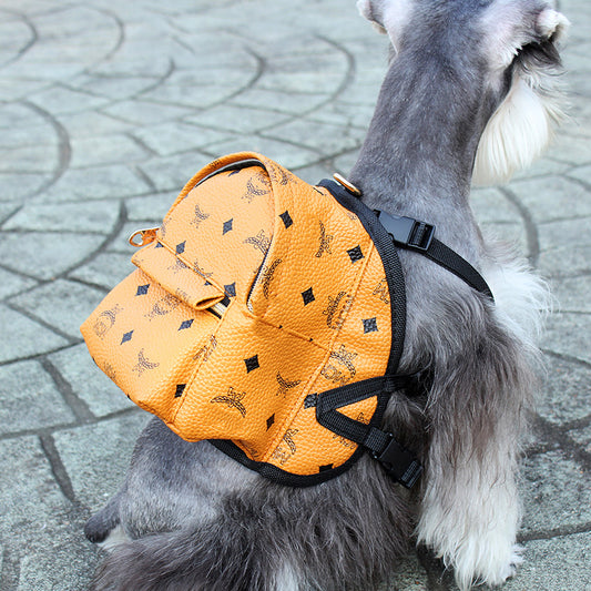 Chewy Designer Dog Backpack+Harness – SchnauzerCouture