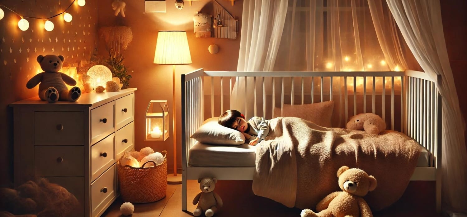 Enfant qui dort sommeil profond