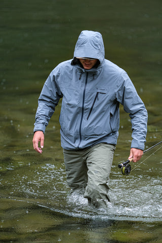Rain or shine, warm or cold, the Carbon Jacket is a must have for the traveling angler. 