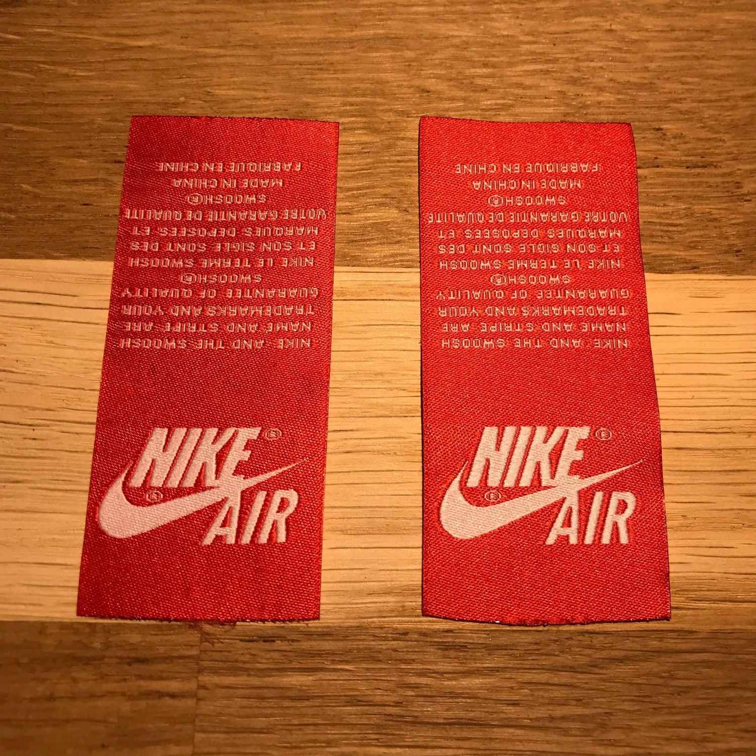 Nike Air Tag – BespokePatternsCie
