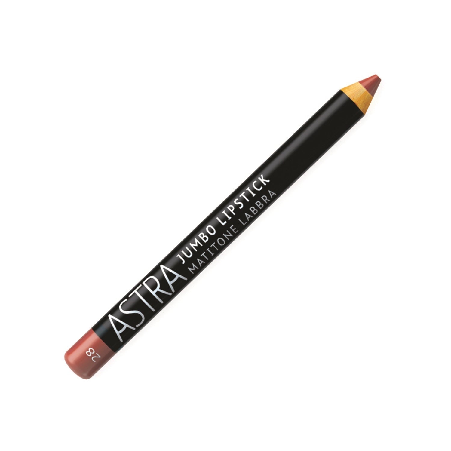 astra makeup jumbo lipstick matitone labbra 3g matitone labbra 0028 - nude nectar donna