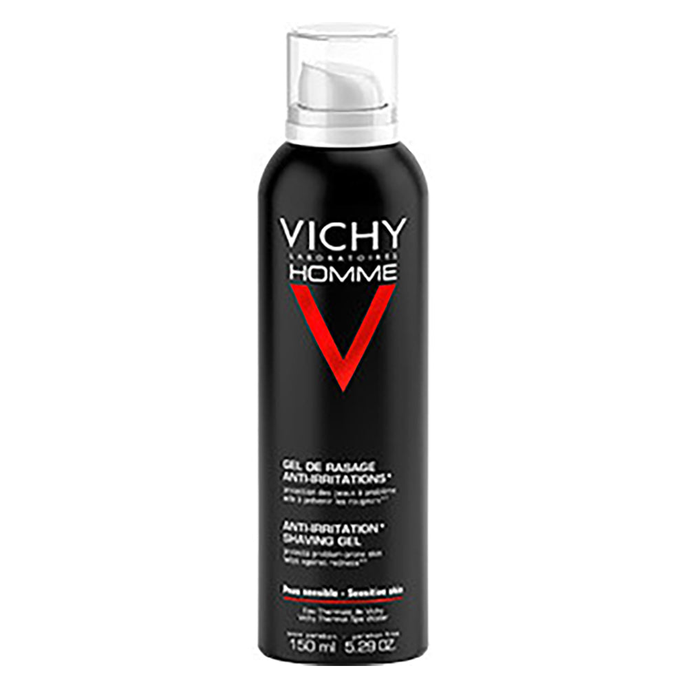 VICHY Homme Gel crema Idratante Energizzante 150ml Gel per Rasatura