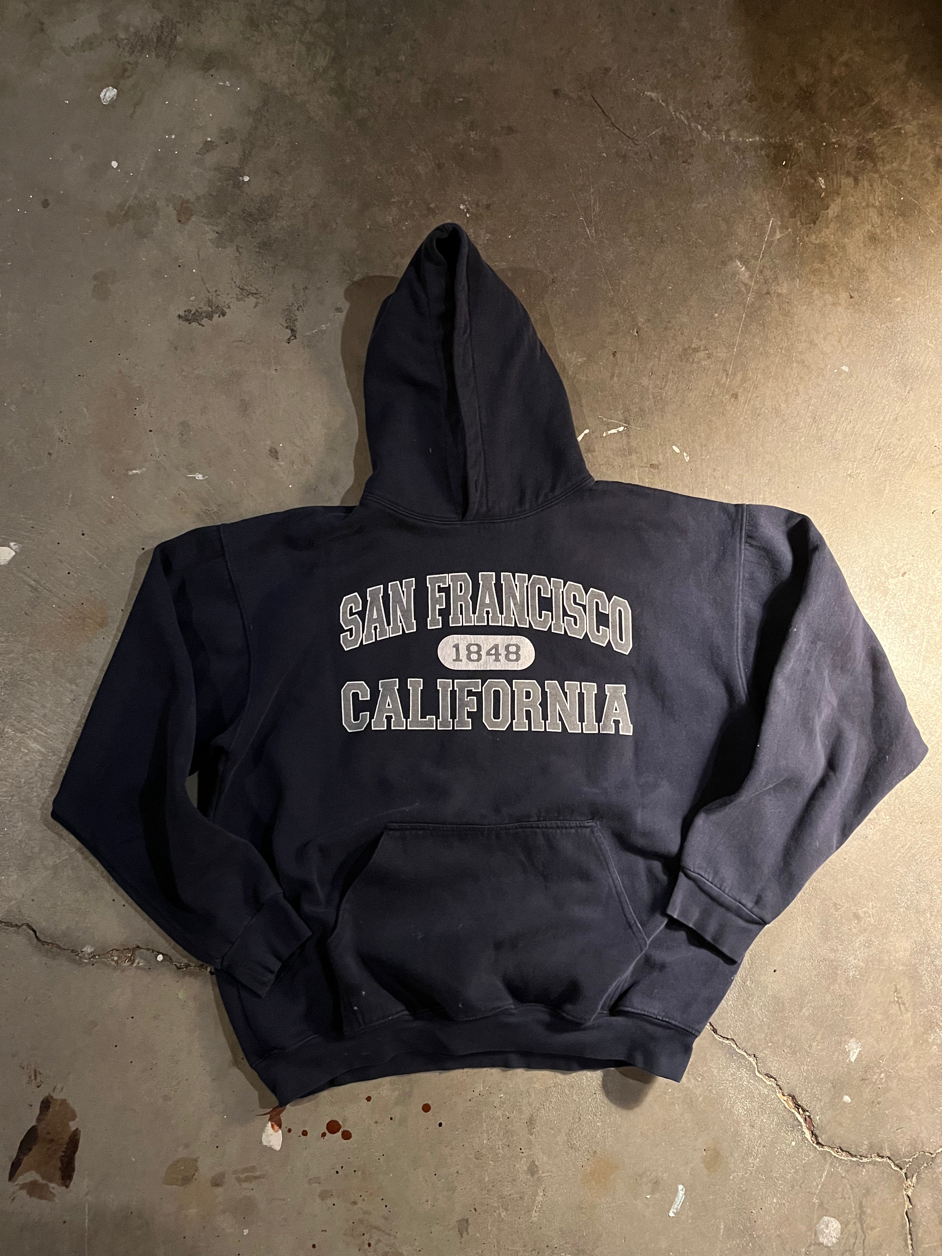 San Francisco Navy Hoodie size XL