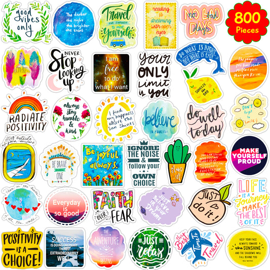 640Pcs Planner Stickers Inspirational for Journaling Calendar