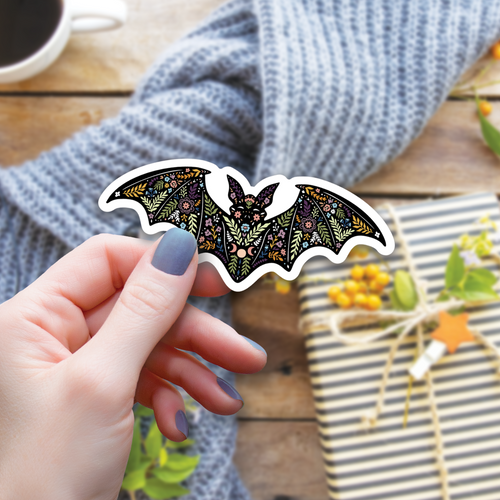 Magical Boho Moth Sticker