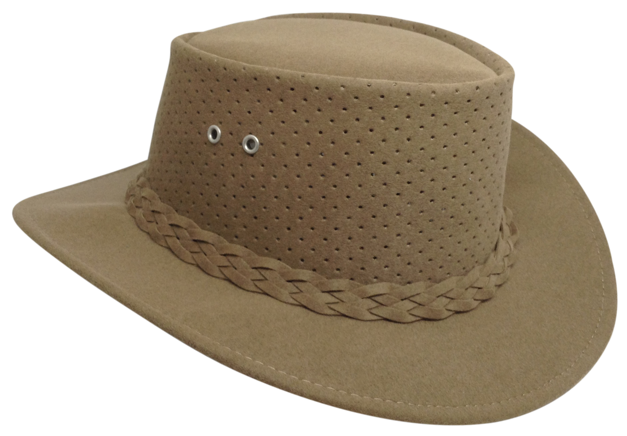Aussie Chiller: Perforated Hats – Outback Bushie