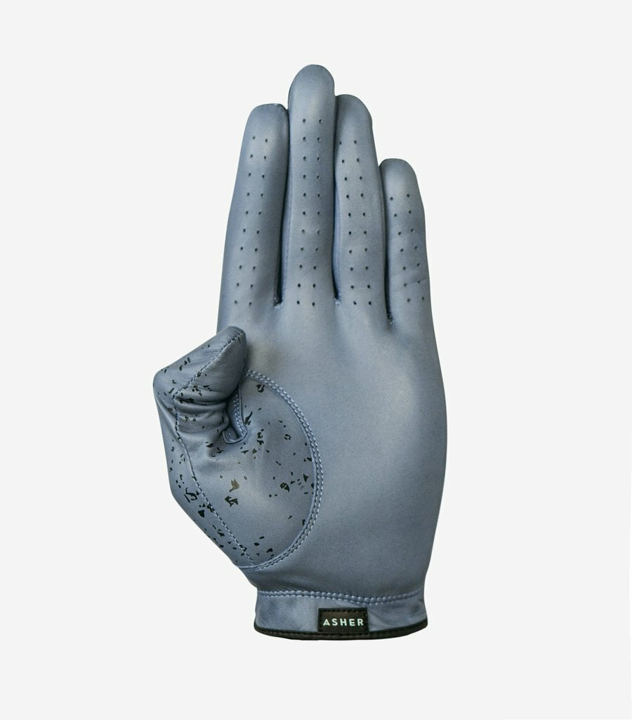 Asher Golf: Men’s Premium Spring Collection Golf Glove – Flint Steel