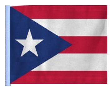 SSP Flags: 11x15 inch Golf Cart Replacement Flag - Puerto Rico