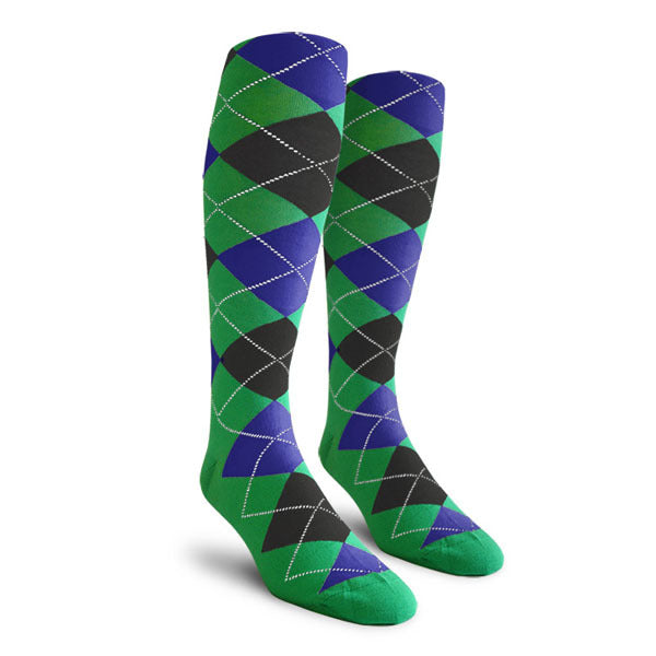 Men's Over-The-Calf Argyle Socks by Golf Knickers