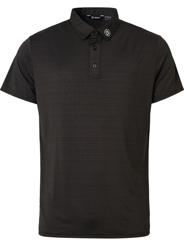 Zone 18 Performance Cool-Stretch Golf Shirt (Black) - Price Slashed!
