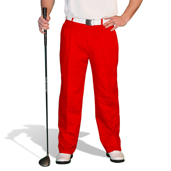 Cotton Plaid Golf Trousers, Par 5