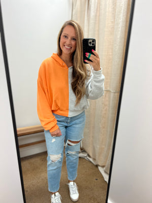 Tennessee Color Block Hoodie - Cotton + Cedar Boutique 