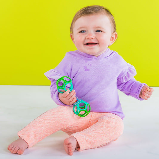 Bright Starts Rattle & Teethe BPA-free Baby Wrist Pals Toy