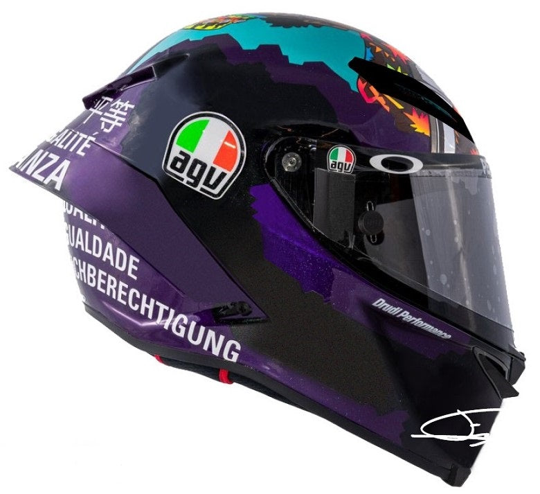 AGV Pista GP RR Limited Edition Morbidelli Misano 2020 Helmet