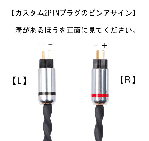 Brise Audio YATONO 8wire 2pin to 4.4mmテレビ・オーディオ・カメラ