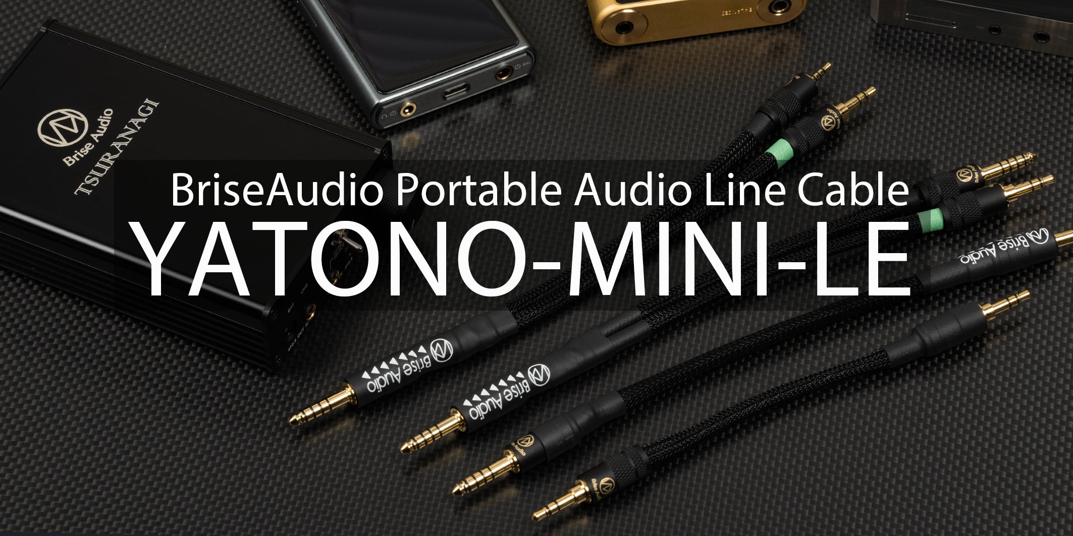 YATONO-MINI LE Line cable for portable audio – Brise Audio