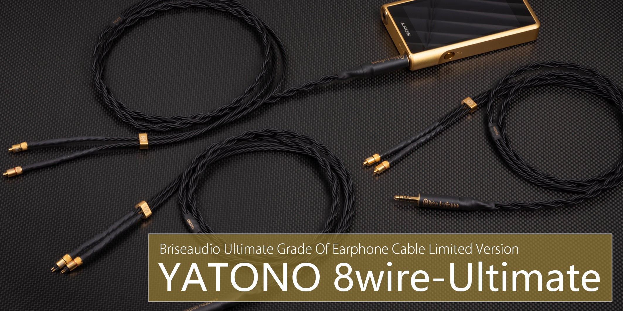 Brise audio YATONO 8wire 5極Φ4.4mmプラグ2PN