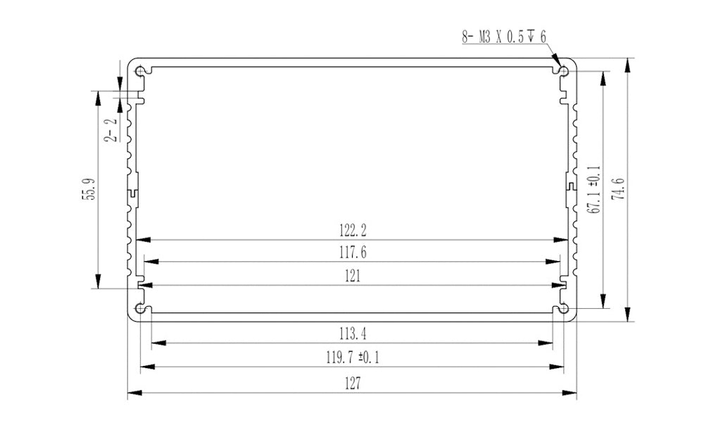 Small Power Outlet Box