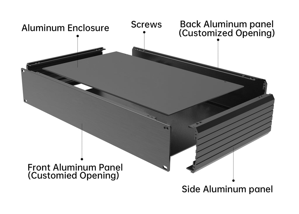 2U server case