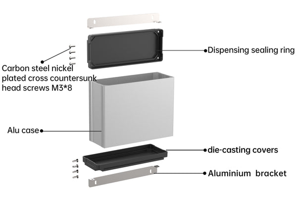 Aluminum Power Box - Battery Box - High Precision