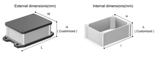 IP68 Aluminum Power Box