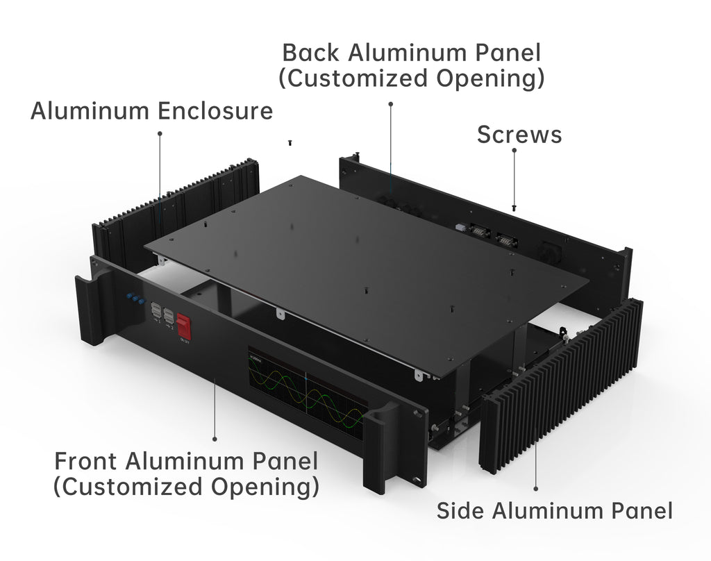 Case del computer 2u-telaio rack 2u