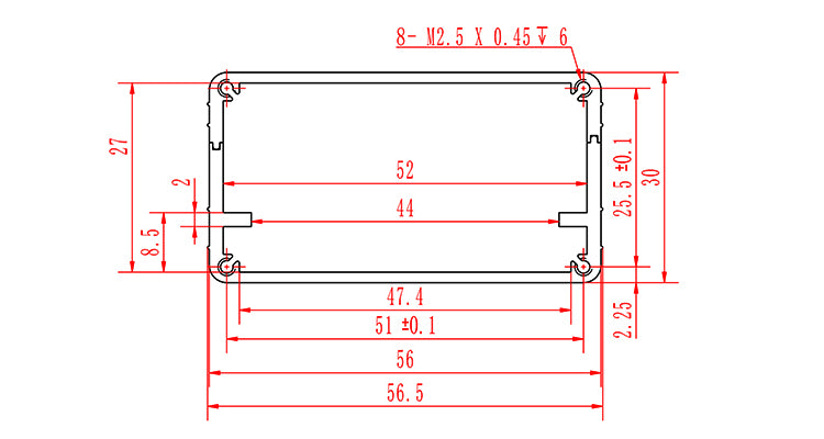 aluminum enclosure -electronic enclosure