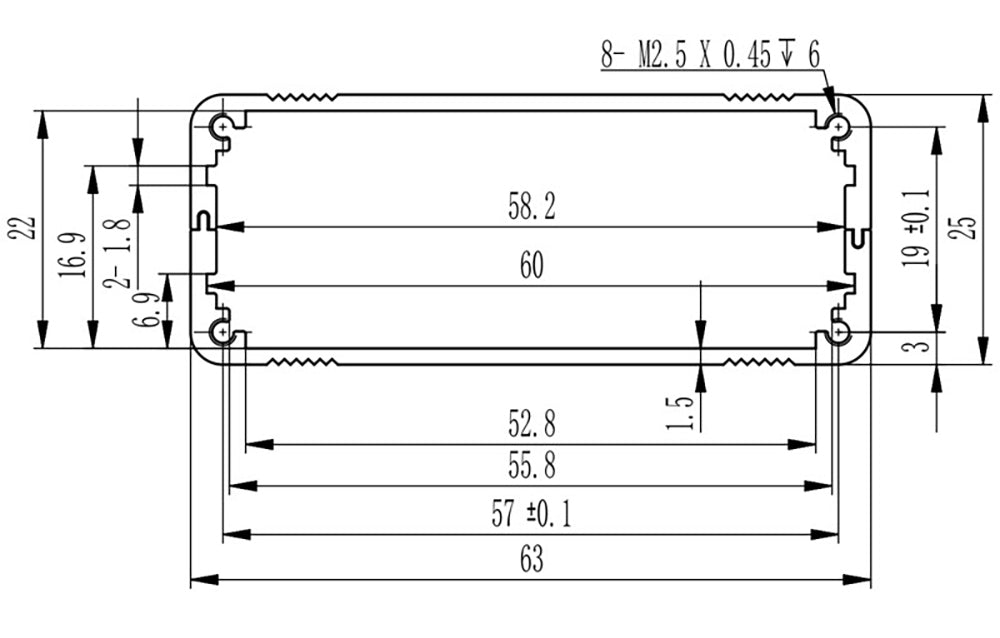 aluminum enclosure