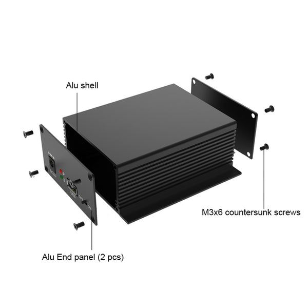 Boîte de jonction - boîtier en aluminium - Instrument électronique