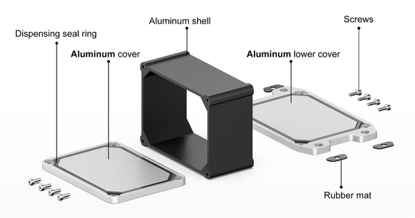 IP68 Wallmount الضميمة المقاومة للماء