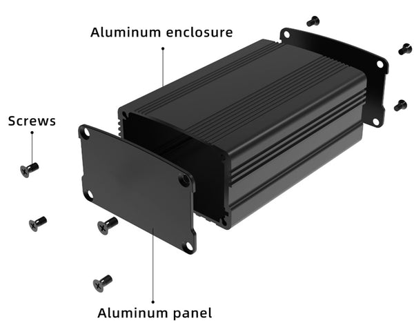 electrical box enclosure -  junction box - aluminum enclosure