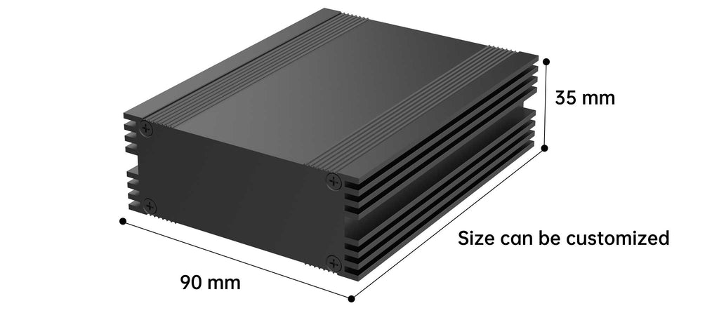 Boîtier de distribution de fibre - Boîtier en aluminium pour dissipateur de chaleur - Boîtier en aluminium