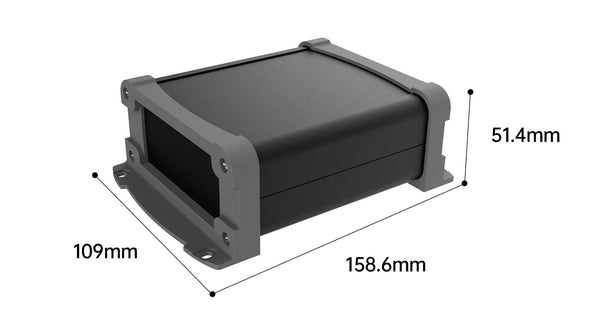 invólucro blindado -caixa de alumínio -invólucro para equipamentos eletrônicos