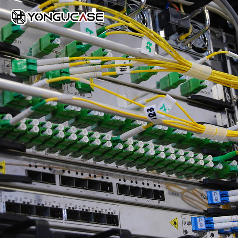 Boîtier de montage en rack 2U - Fibre optique