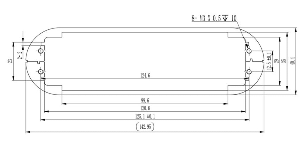 Aluminium Amplifier Chassis -Power Amplifier Chassis