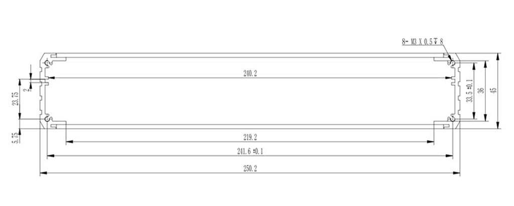 알루미늄 앰프 케이스 - 알루미늄 앰프 인클로저