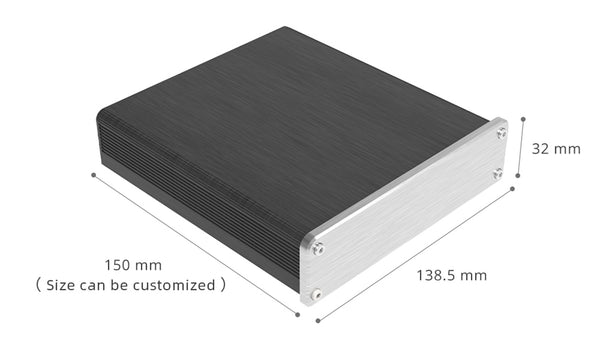 box amplificatore di potenza costruito