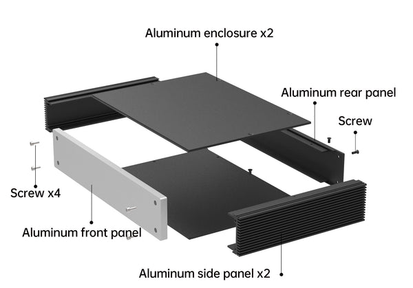 Amplifier Rack Case  250W1U