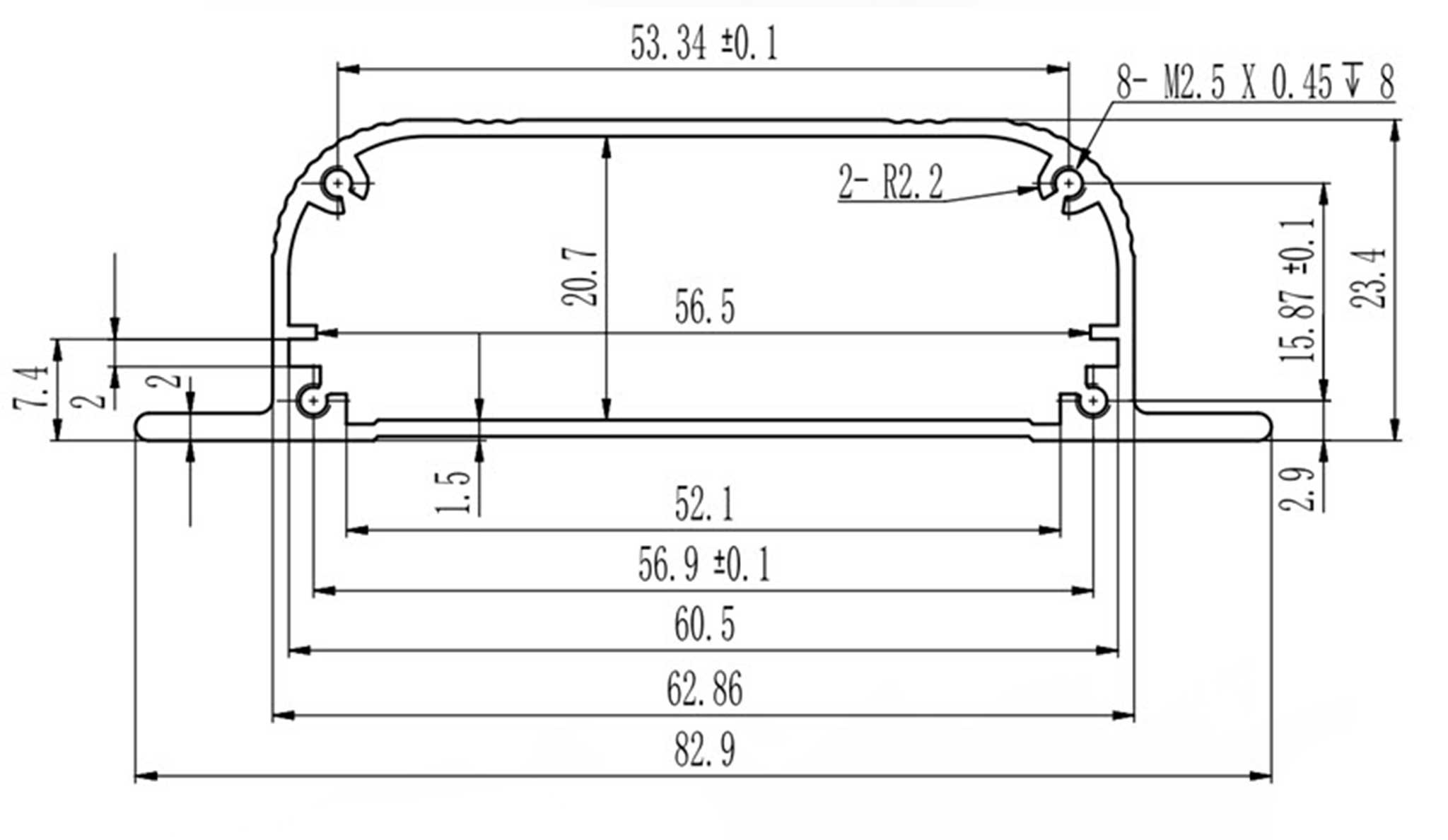 aluminum enclosure