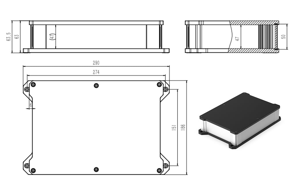 outdoor enclosure box