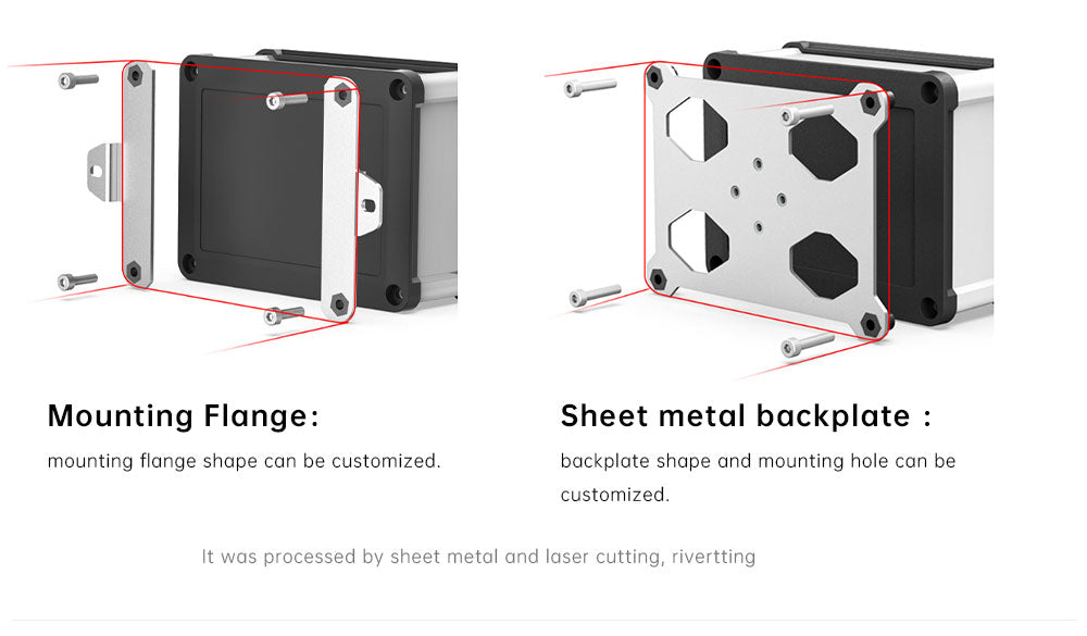 Dominant Rack - Waterproof Housing - PCB Fixing Method - Wall Mounted Housing