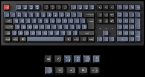 UK-ISO Layout Keychron K10 Pro QMK/VIA Custom Mechanical Keyboard