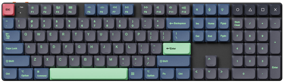 Low Profile ABS LSA Full Set Keycap Set