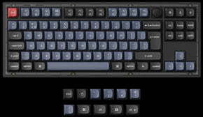 UK ISO Layout Keychron V3 QMK/VIA Custom Mechanical Keyboard