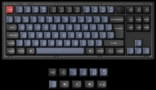 UK ISO Layout Keychron V3 QMK/VIA Custom Mechanical Keyboard