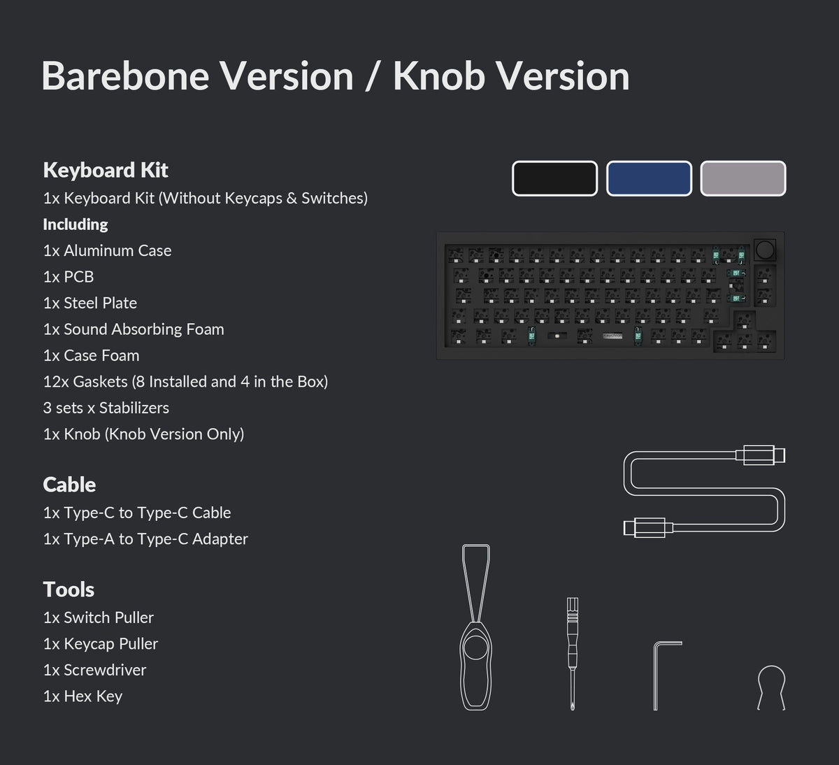Keychron Q2 ISO 65% Layout Custom Keyboard