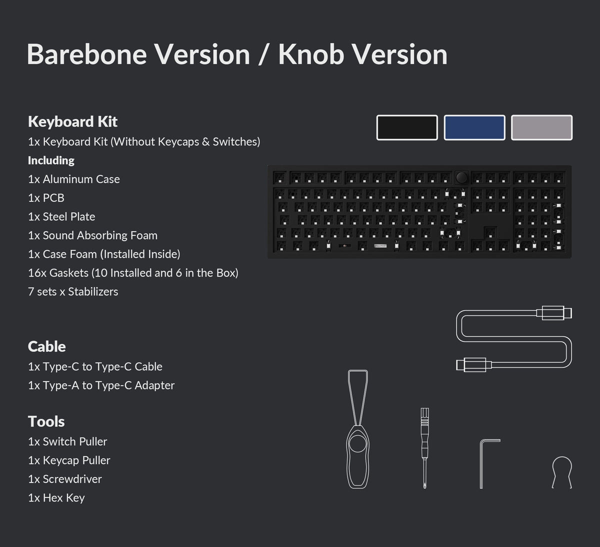 Keychron Q6 ISO full size Custom Mechanical Keyboard