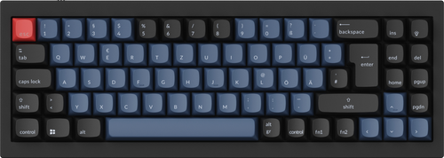 Windows installed Keychron Q7 70% Layout Custom Mechanical Keyboard