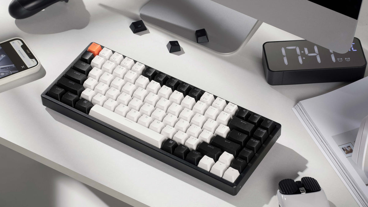 Keychron k2 hot-swappable wireless mechanical keyboard The most funded Kickstarter keyboard with double shot keycaps