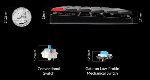 Keychron K3 Pro Low profile mechanical keyboard